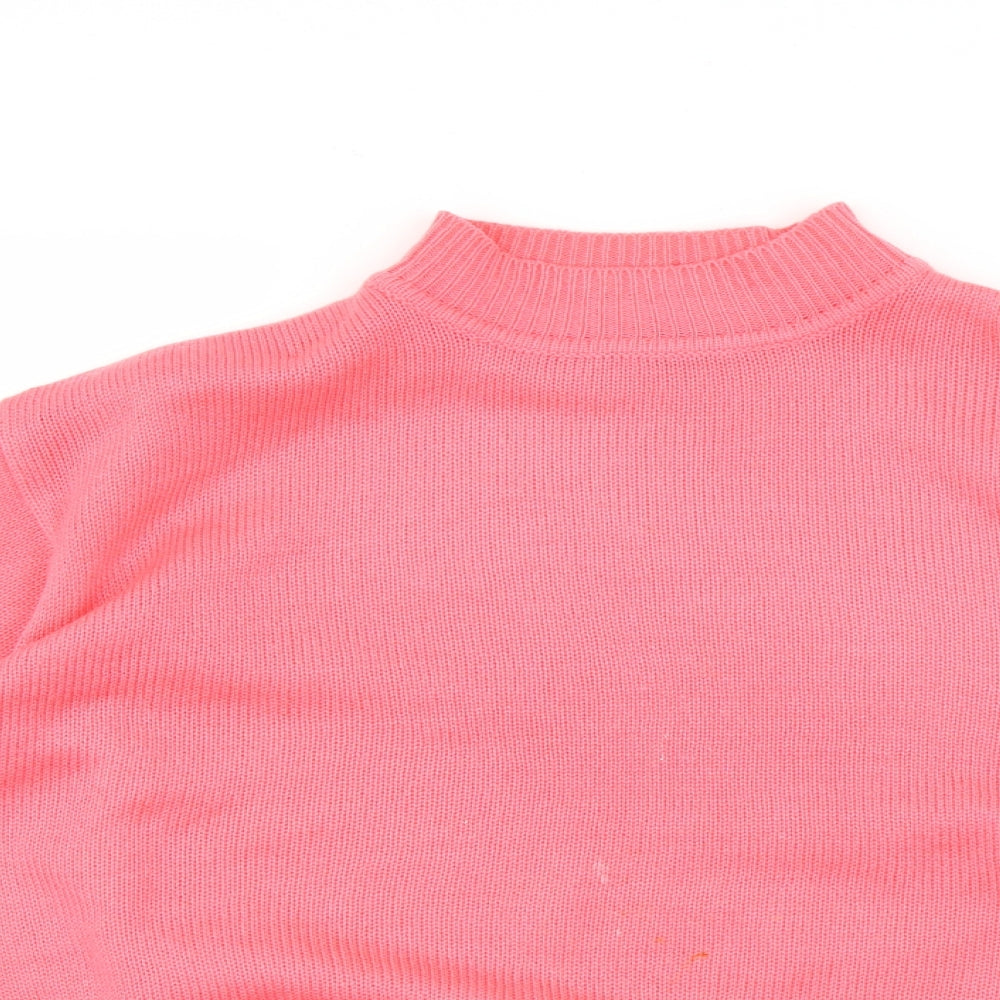 Womens UK Size 14 collection Pink Pullover Jumper