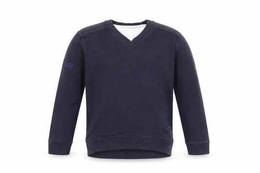 Matalan Boys Blue   Pullover Jumper Size 6-7 Years