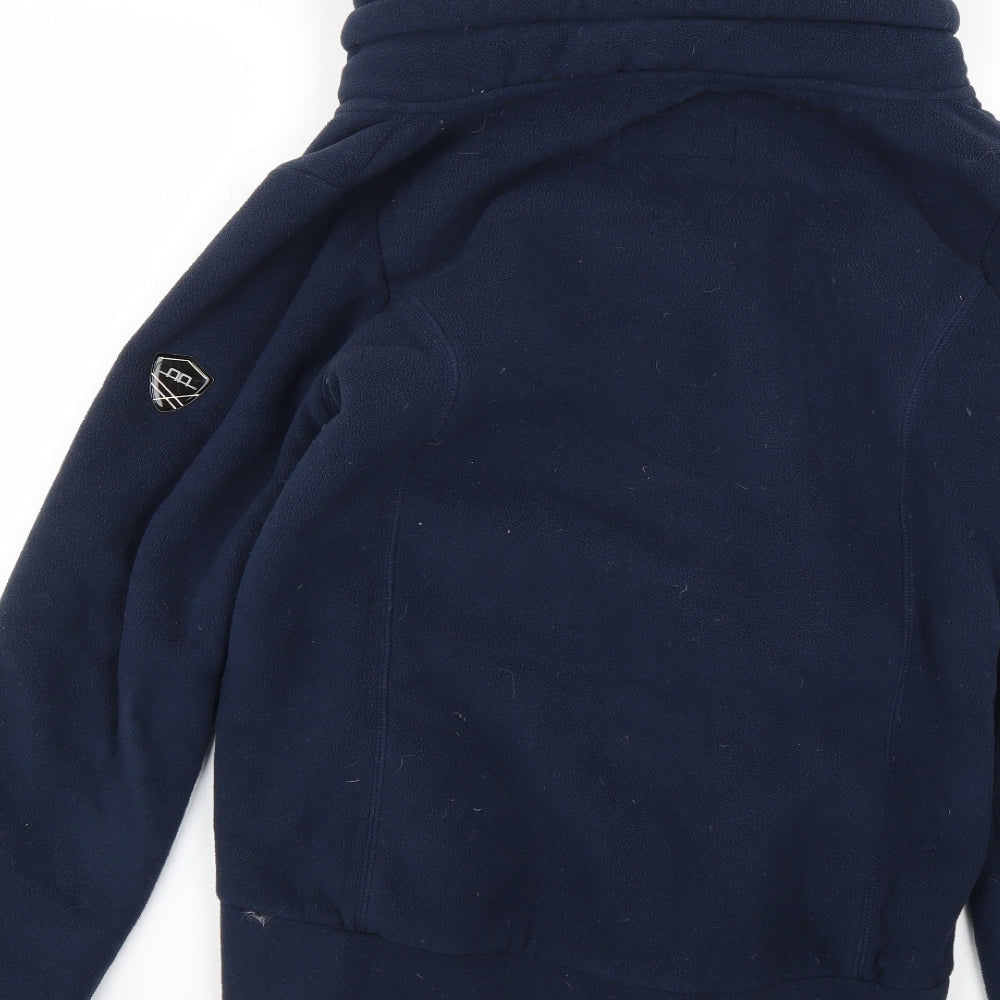 Womens UK Size 12 Platinum Blue Jacket