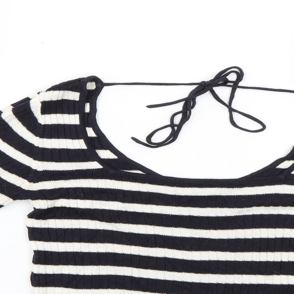 Womens UK Size 8 NEXT Multicoloured Basic T-Shirt
