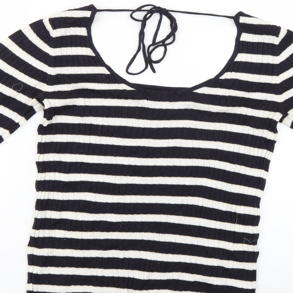 Womens UK Size 8 NEXT Multicoloured Basic T-Shirt