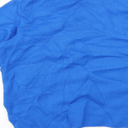 xitied Mens Multicoloured Geometric  Pullover Jumper Size L