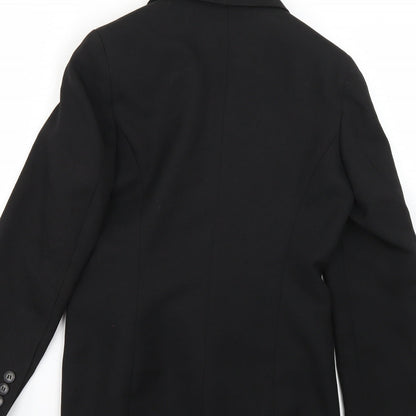 ccdk Womens Black   Jacket Blazer Size 8