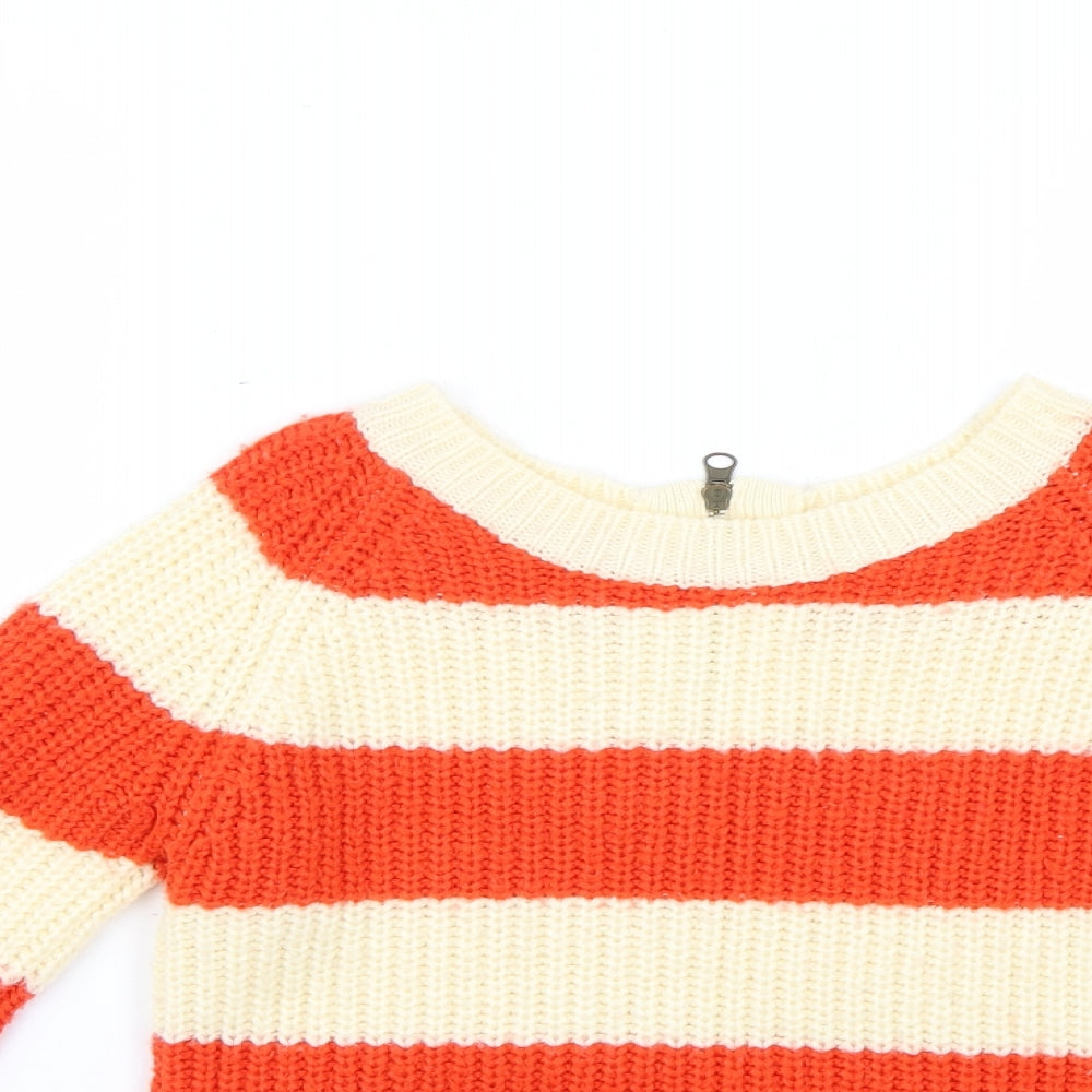 Womens UK Size S Atmosphere Multicoloured Pullover Jumper