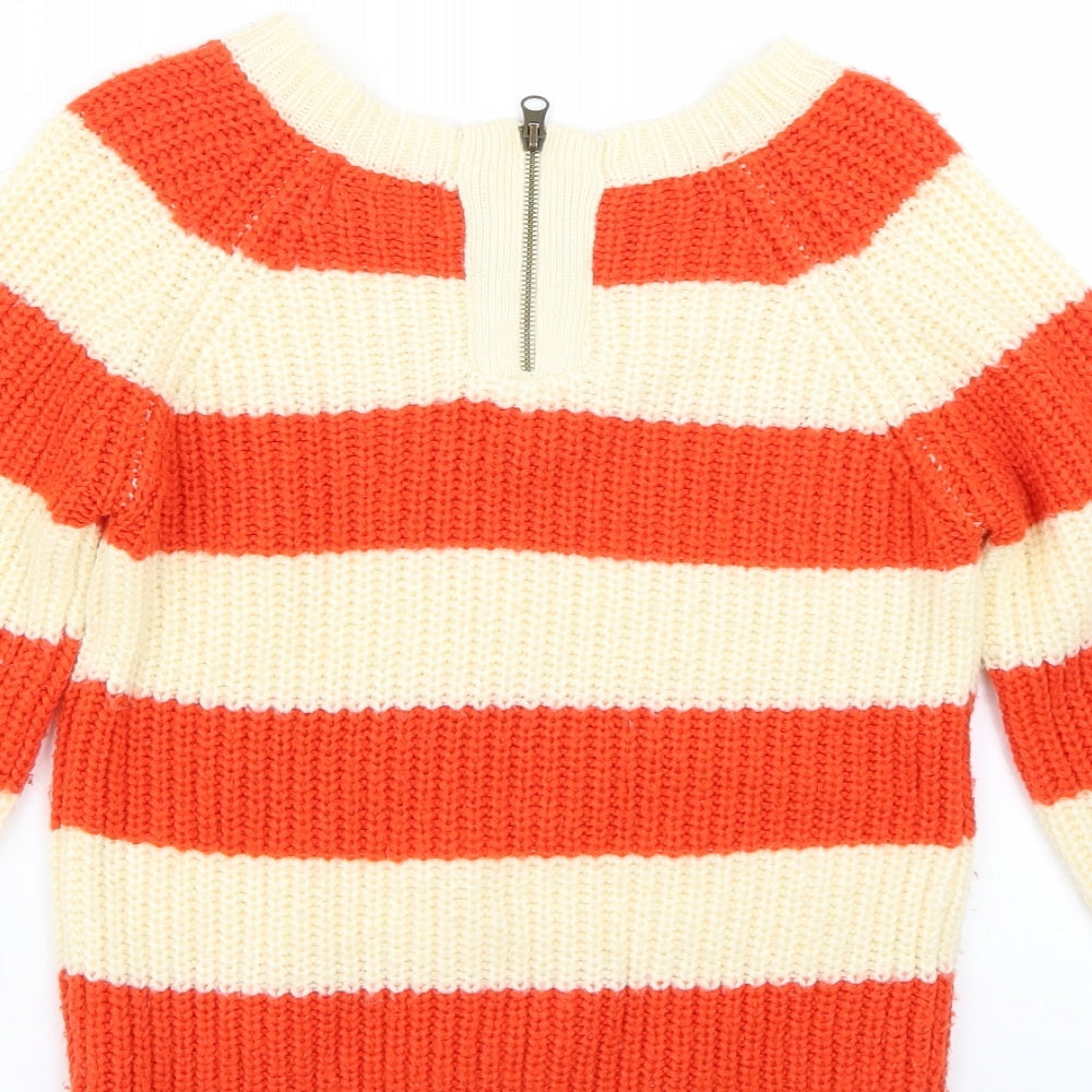 Womens UK Size S Atmosphere Multicoloured Pullover Jumper