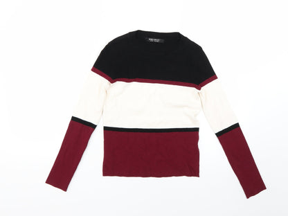 Womens UK Size 6 Select Multicoloured Pullover Jumper