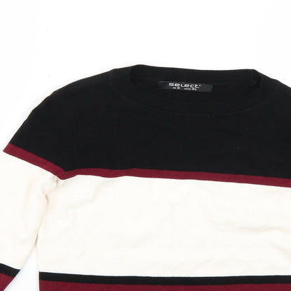 Womens UK Size 6 Select Multicoloured Pullover Jumper