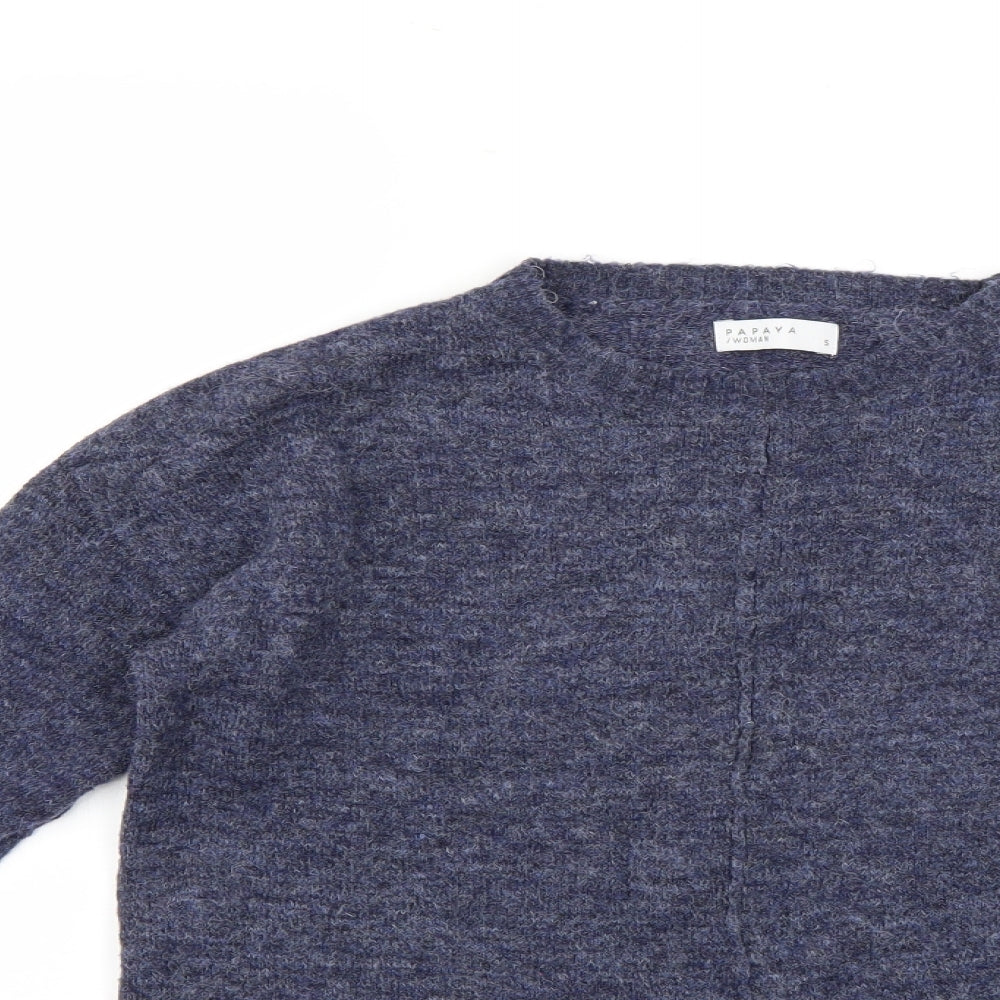 Womens UK Size S Matalan Blue Pullover Jumper