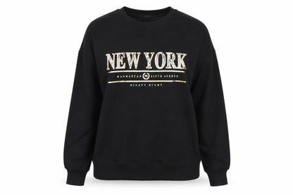 Womens UK Size 12 New Look Black Pullover Jumper