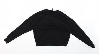 Womens UK Size 12 New Look Black Pullover Jumper