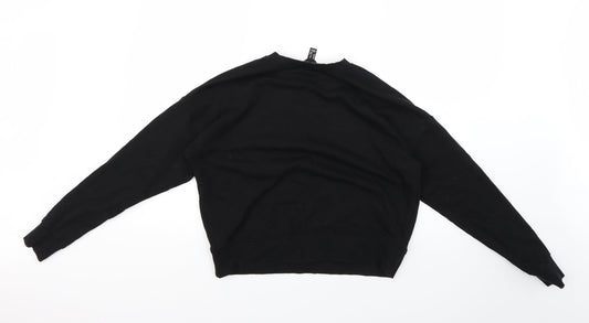 Womens UK Size 12 New Look Black Pullover Jumper