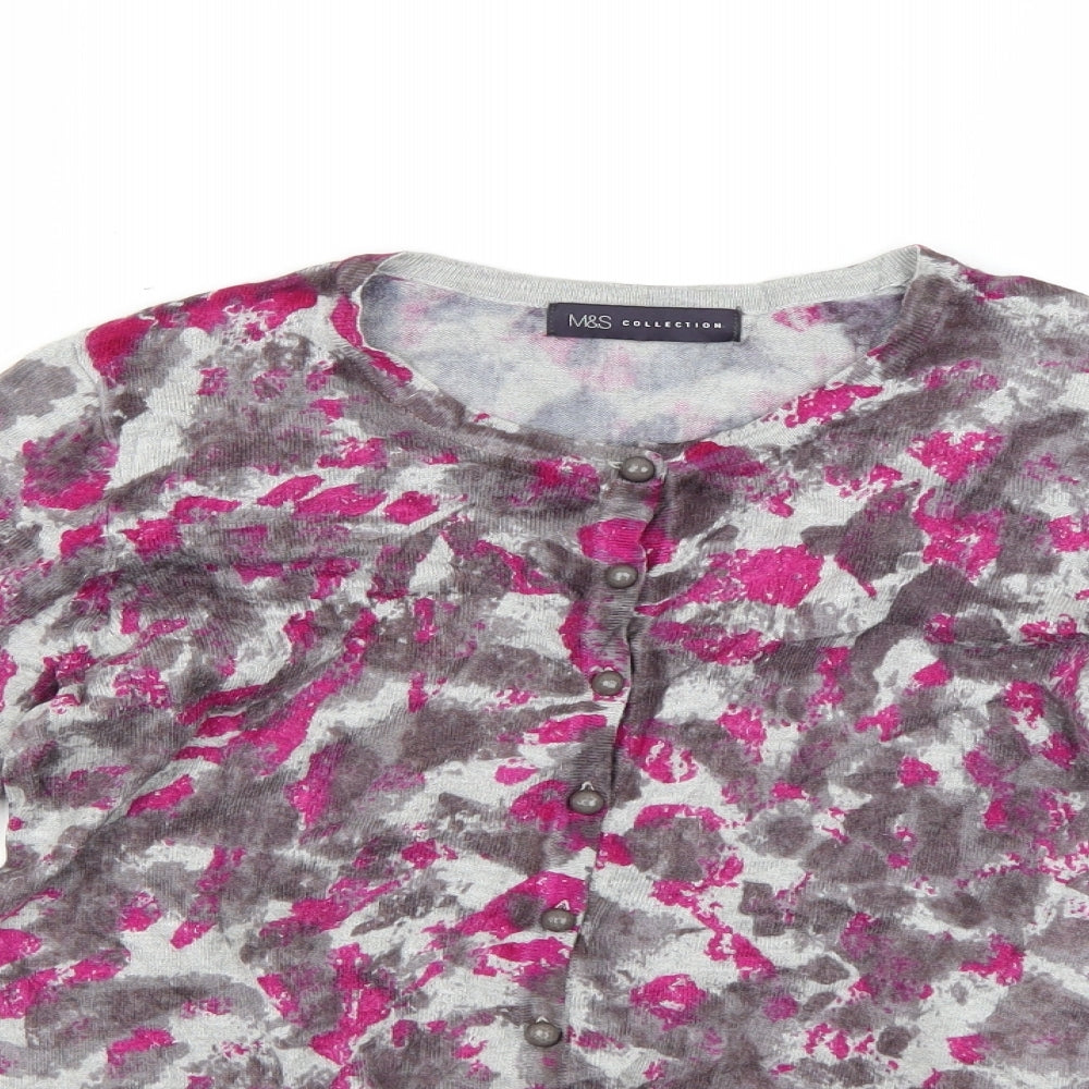 Womens UK Size 10 Marks and Spencer Multicoloured Pullover Jumper