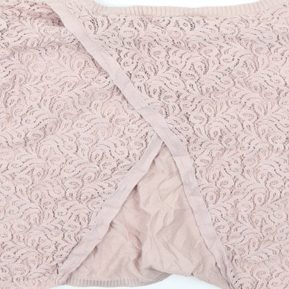 Womens UK Size 14 NEXT Pink Pullover Jumper