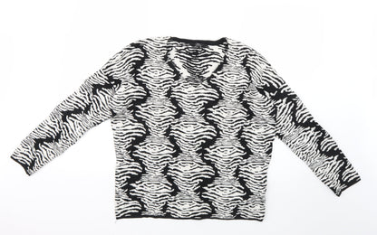 Womens UK Size 14 Debenhams Multicoloured Pullover Jumper
