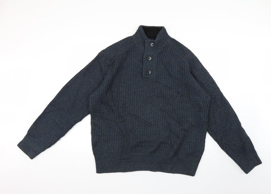 Burton Mens Blue   Pullover Jumper Size L