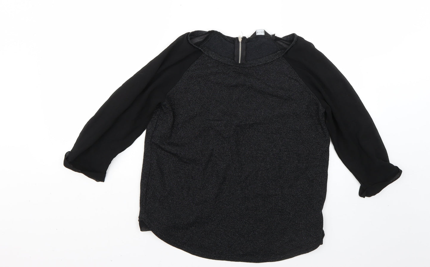 Womens UK Size 10 New Look Black Pullover Jumper