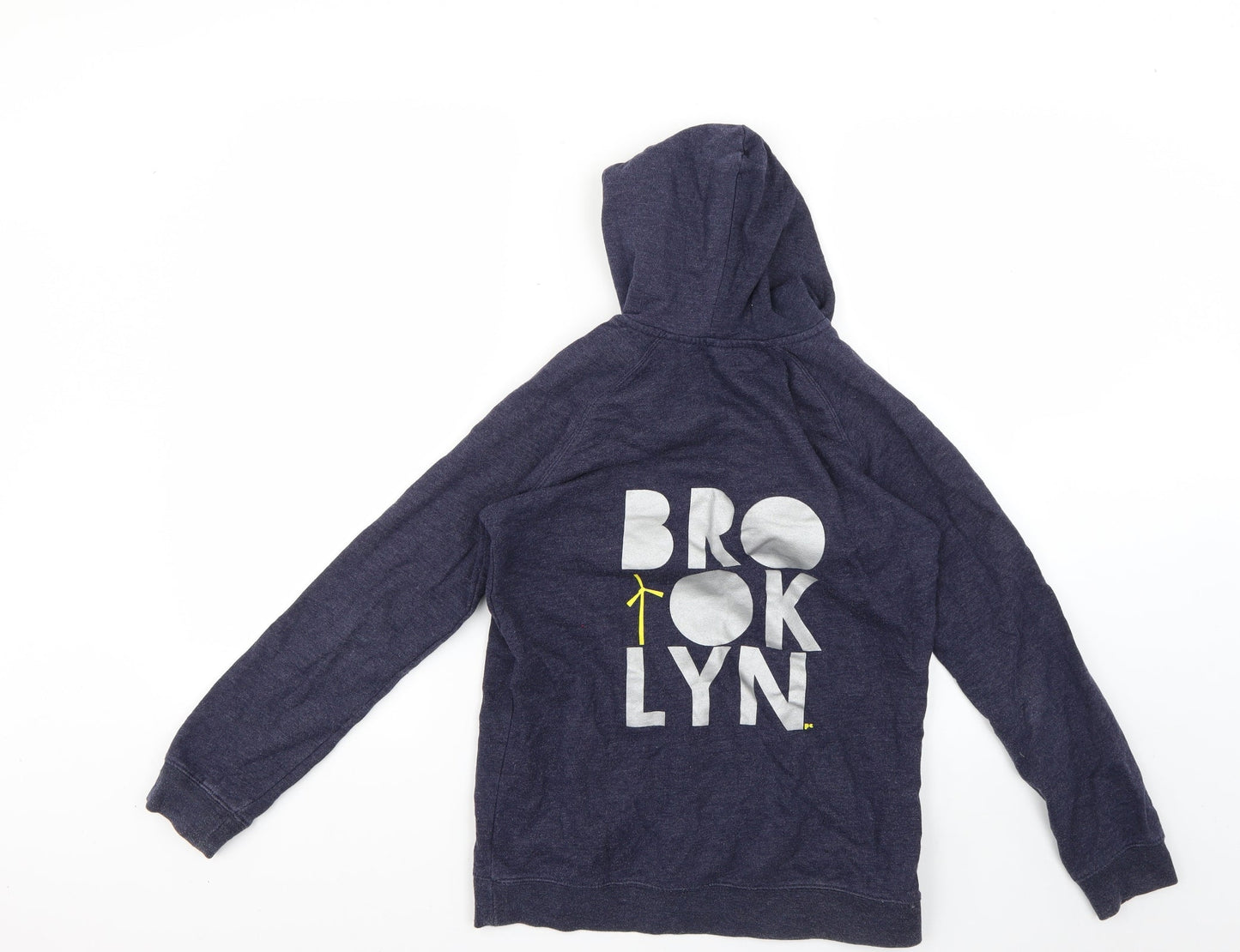 kids Boys Blue   Full Zip Hoodie Size 12 Years