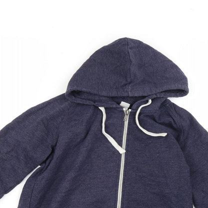 kids Boys Blue   Full Zip Hoodie Size 12 Years