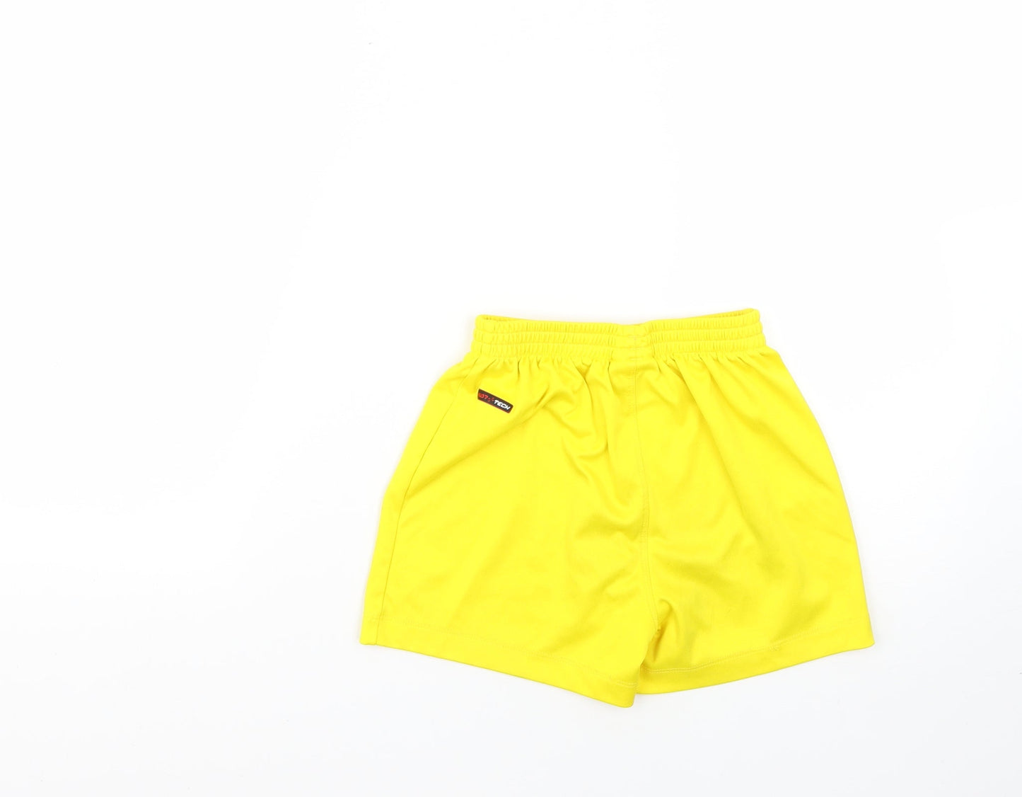 warrior Boys Yellow   Sweat Shorts Size 4-5 Years