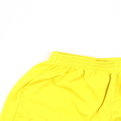 warrior Boys Yellow   Sweat Shorts Size 4-5 Years