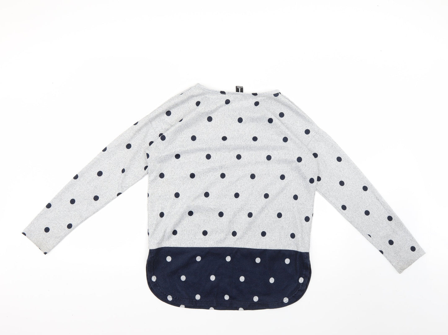 izabel london Womens Grey Polka Dot  Pullover Jumper Size 8