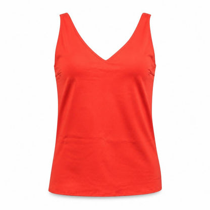 Womens UK Size 10 NEXT Orange Basic T-Shirt