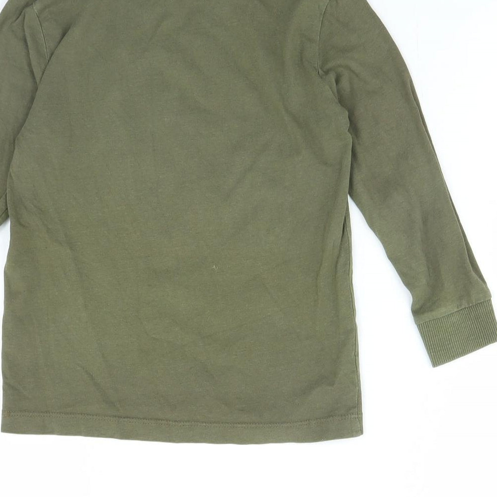 NEXT Boys Green   Basic T-Shirt Size 4 Years  - football