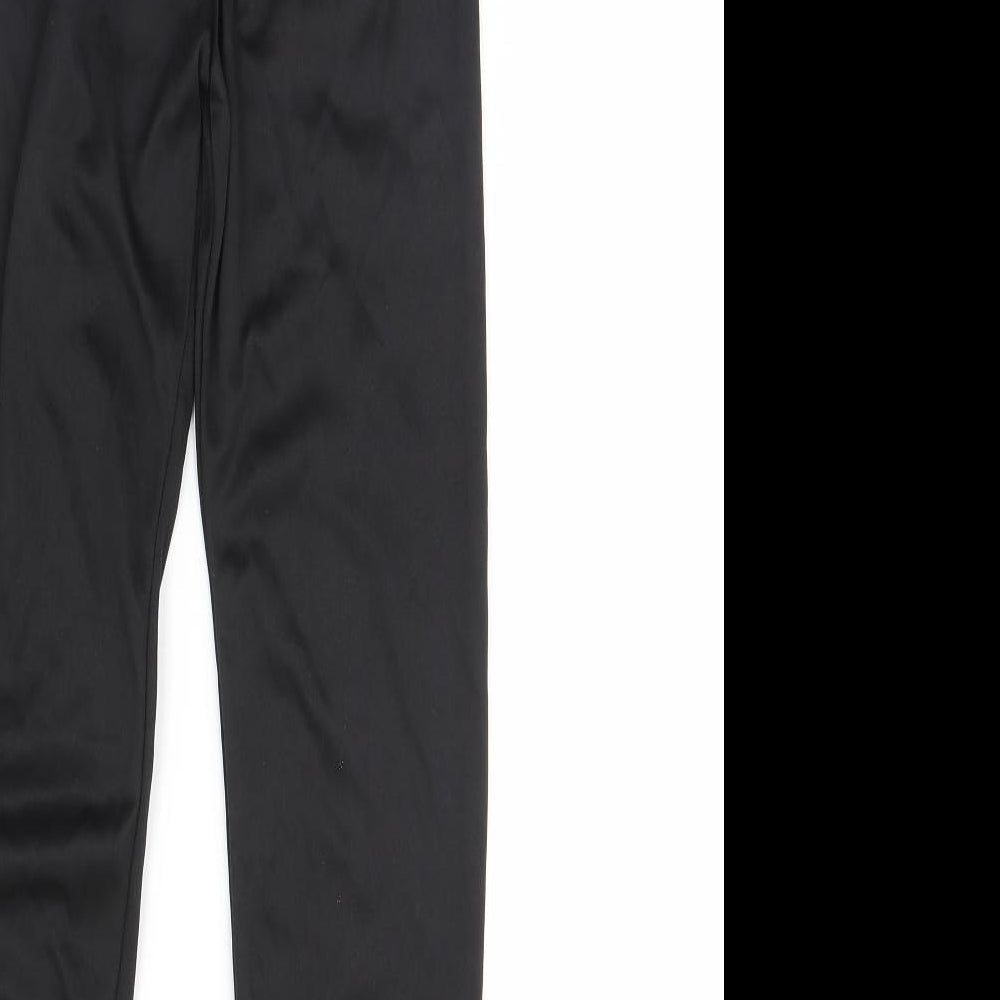 Preworn Girls Black   Capri Trousers Size 8 Years - Halloween