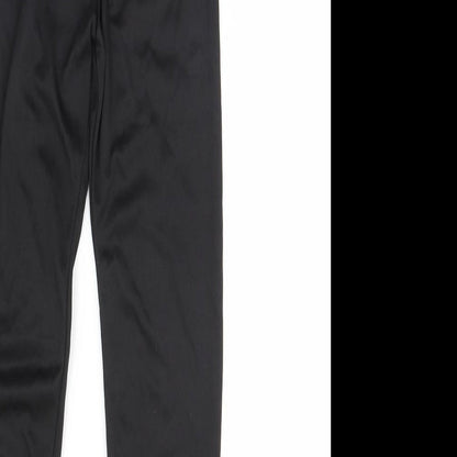 Preworn Girls Black   Capri Trousers Size 8 Years - Halloween