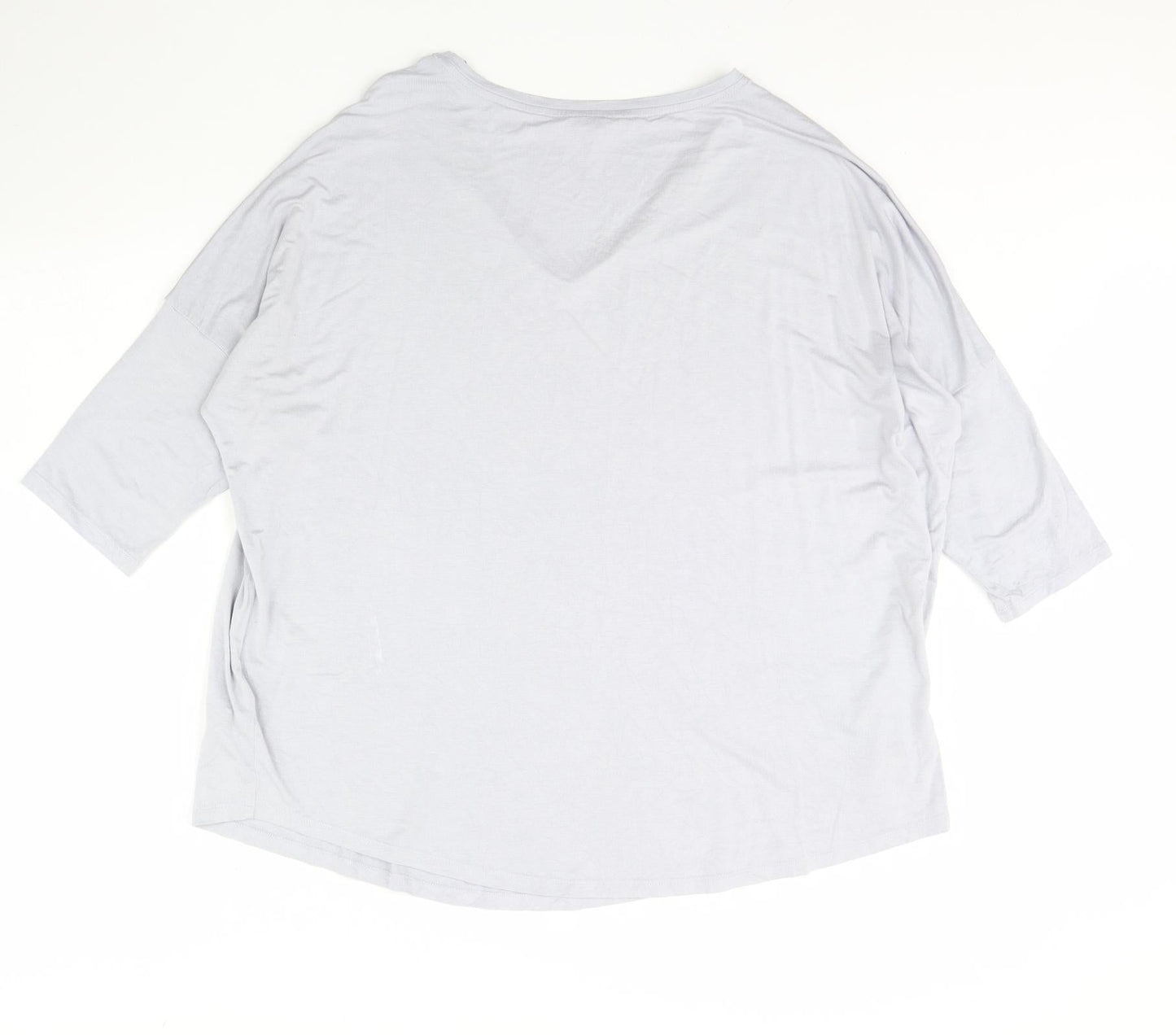 Womens UK Size 16 Phase Eight Grey Basic Blouse