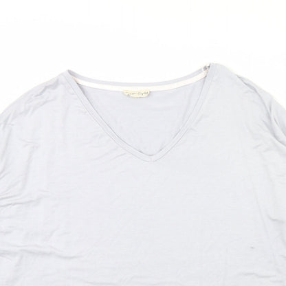 Womens UK Size 16 Phase Eight Grey Basic Blouse