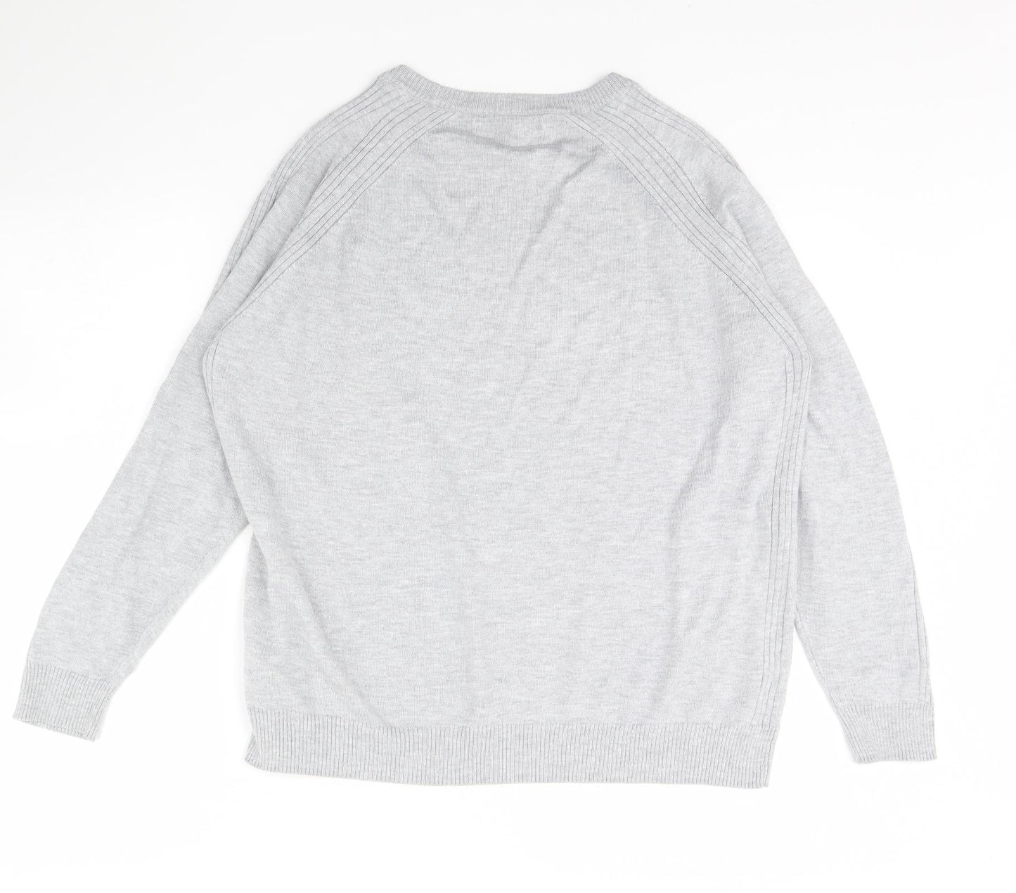Womens UK Size L NEXT Grey Pullover Jumper