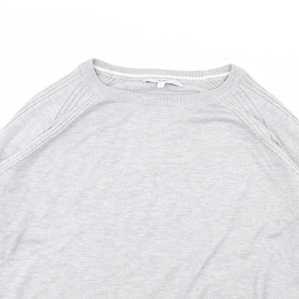 Womens UK Size L NEXT Grey Pullover Jumper