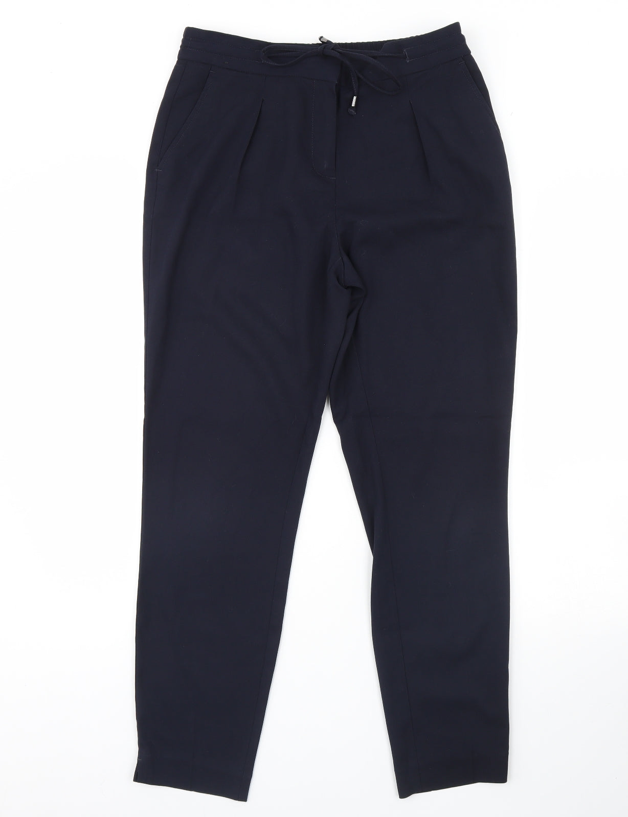 Womens UK Size 10 NEXT Regular Fit  Blue Trousers