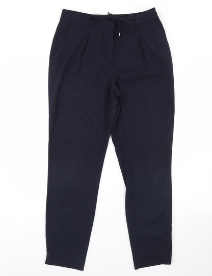 Womens UK Size 10 NEXT Regular Fit  Blue Trousers