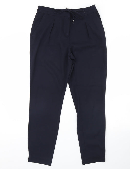 Womens UK Size 10 NEXT Regular Fit  Blue Trousers