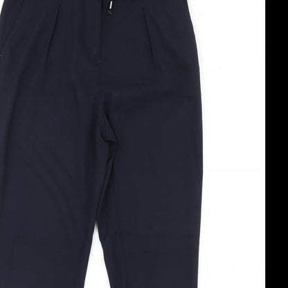 Womens UK Size 10 NEXT Regular Fit  Blue Trousers