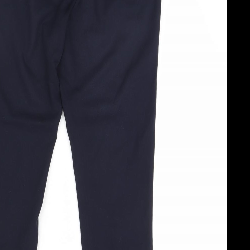 Womens UK Size 10 NEXT Regular Fit  Blue Trousers