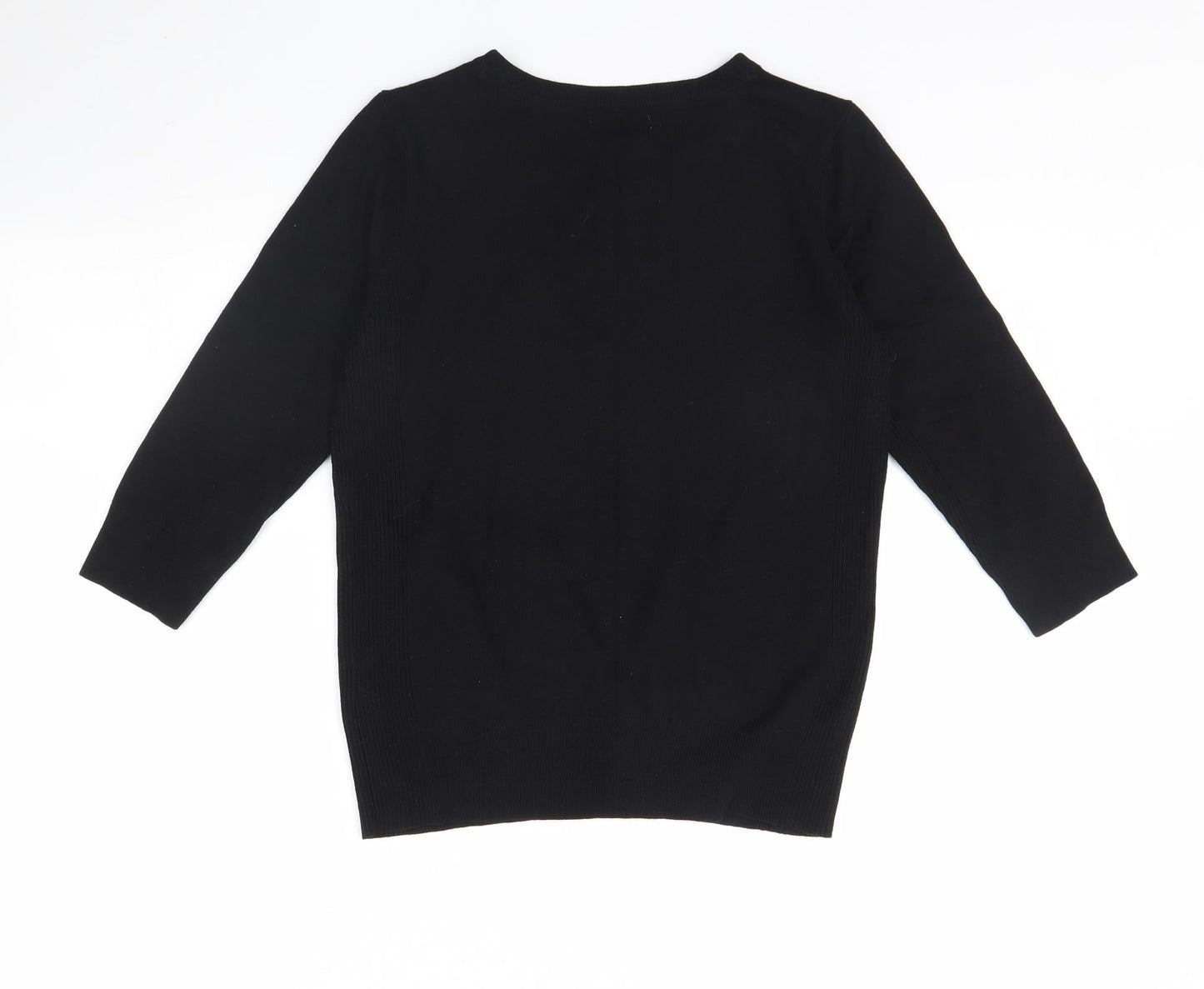 Womens UK Size 14 Redherring Black Pullover Jumper