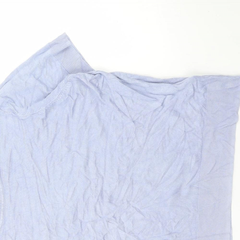 M&S Womens Blue   Pullover Jumper Size 14