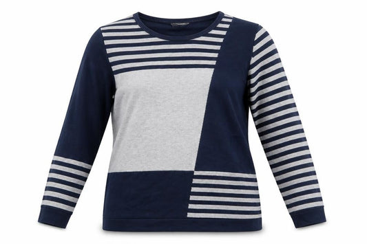 Womens UK Size 12 Bonmarche Blue Pullover Jumper