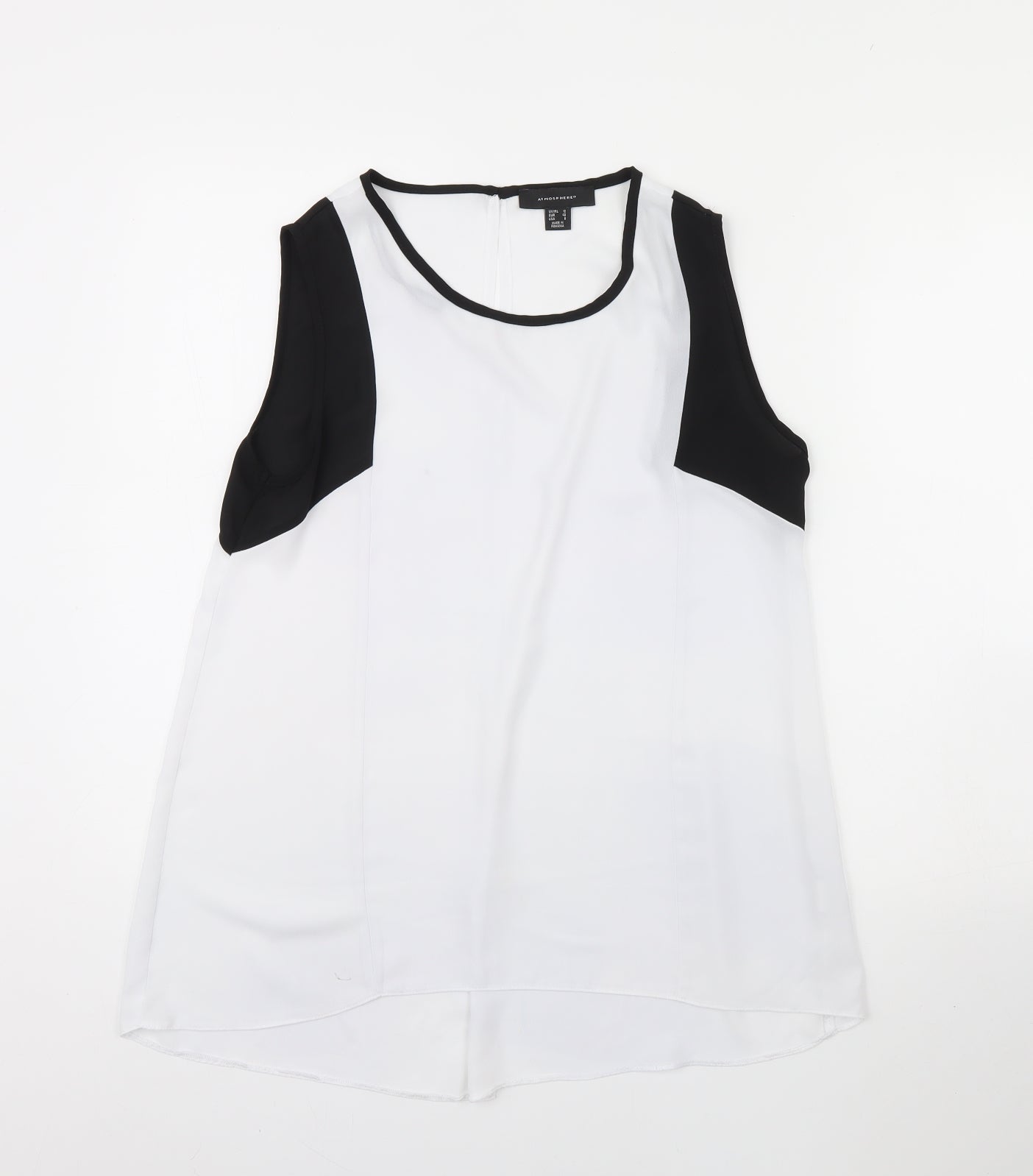 Atmosphere Womens White   Basic Tank Size 12