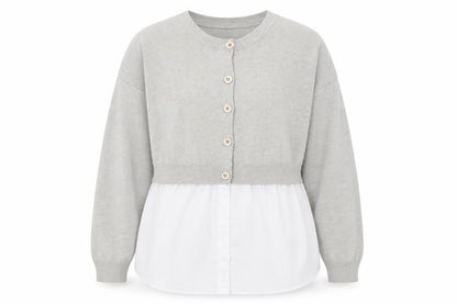 Cameo Rose Womens Grey Pullover Jumper Size M