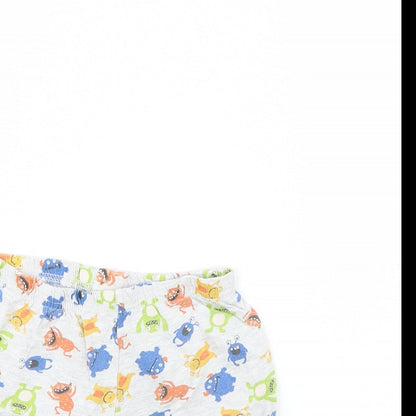 Primark Boys Green Spotted   Sleep Shorts Size 6 Years