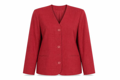 George Womens Red   Jacket Blazer Size 12