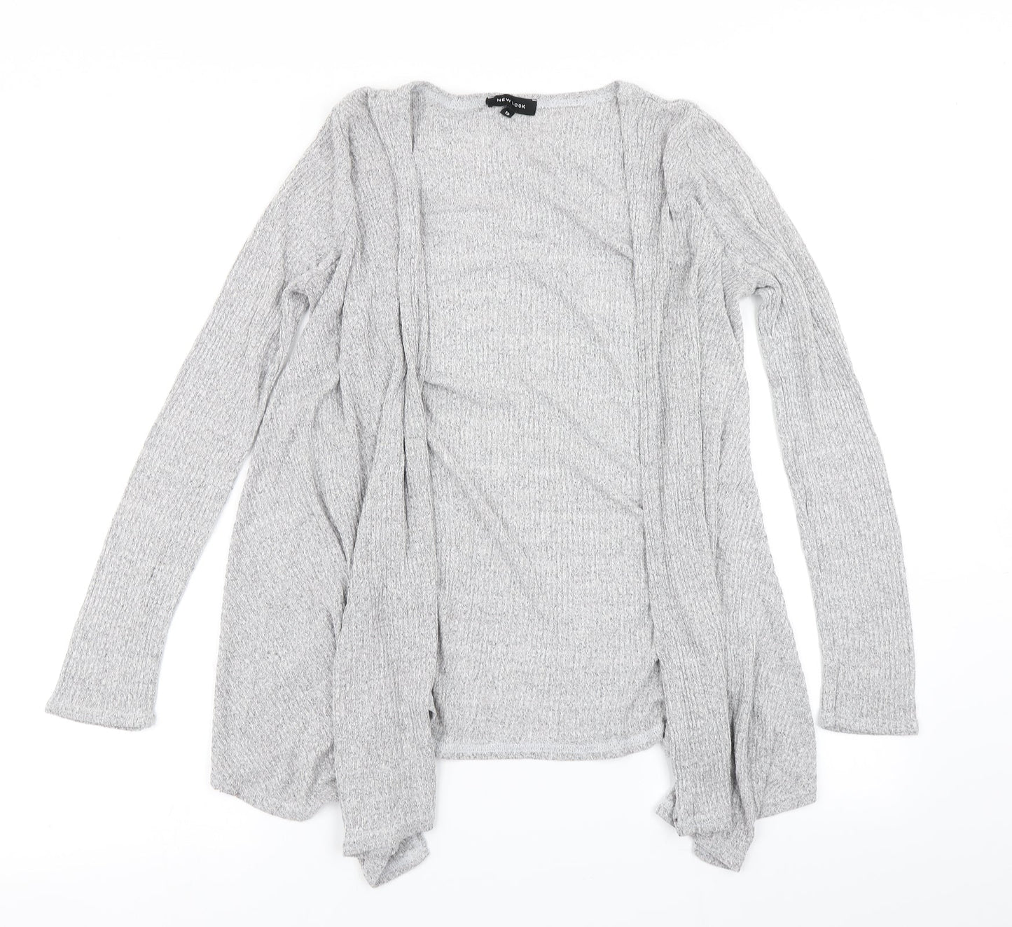 Womens UK Size 12 New Look Grey Cardigan Jumper