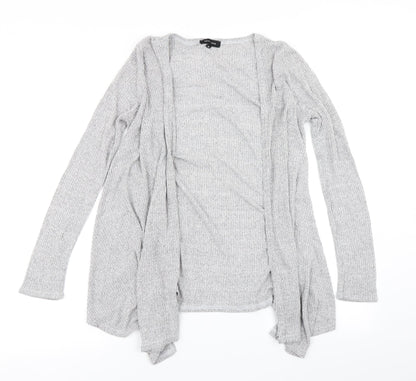 Womens UK Size 12 New Look Grey Cardigan Jumper