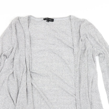 Womens UK Size 12 New Look Grey Cardigan Jumper