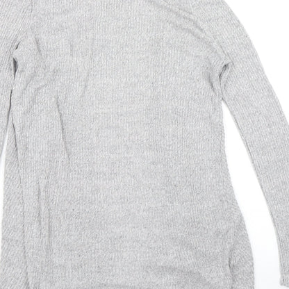 Womens UK Size 12 New Look Grey Cardigan Jumper