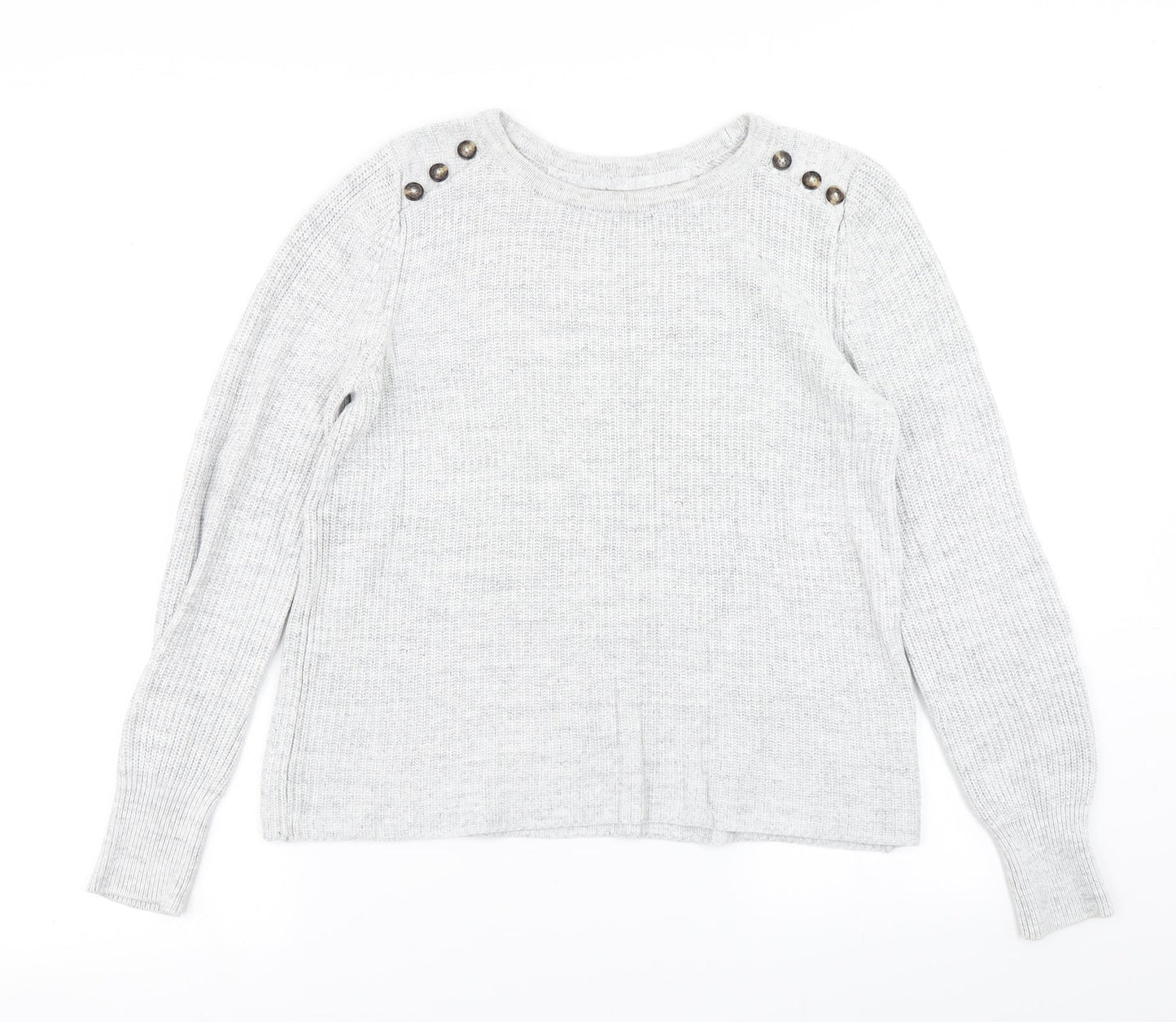 Womens UK Size 12 NEXT Grey Pullover Jumper